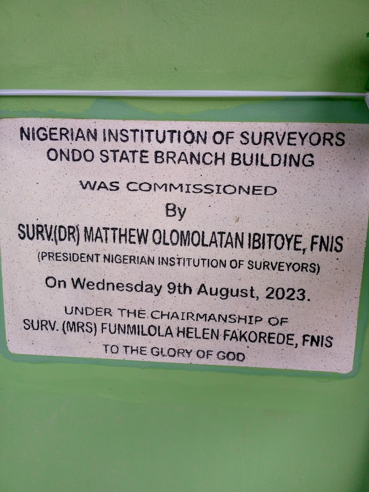 Nigeria institution of Surveyor Akure Ondo State Branch photo 3